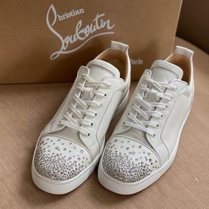 Christian Louboutin Sneaker with Swarovski